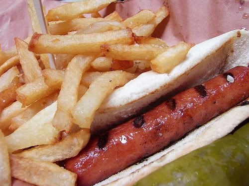 Soho Park Hot Dog and Fries