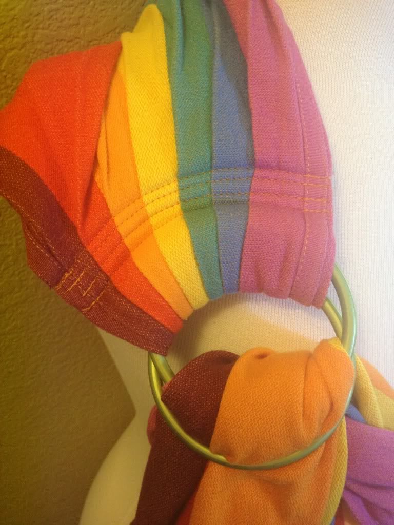 Sleeping Baby Productions SBP EasyCare Rainbow Wrap Conversion Ring Sling 