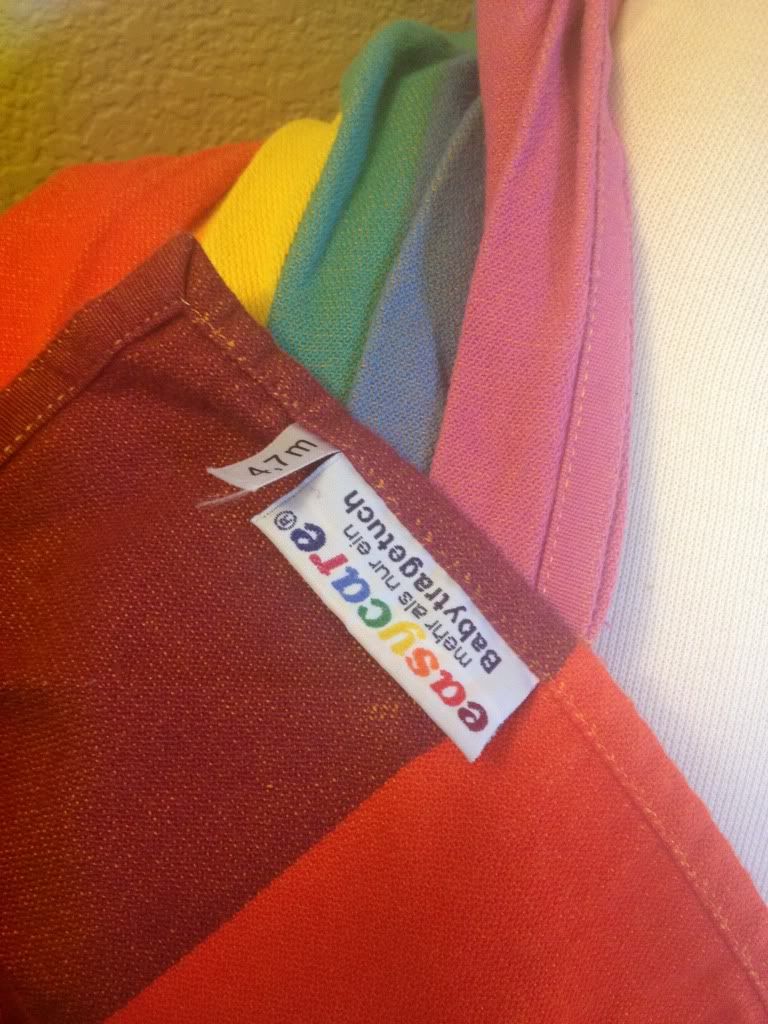 Sleeping Baby Productions SBP EasyCare Rainbow Wrap Conversion Ring Sling 