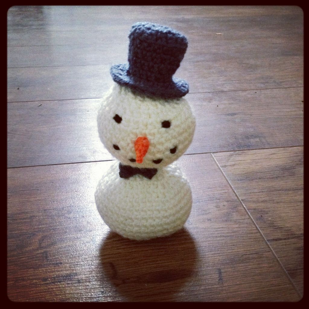 snowman crochet