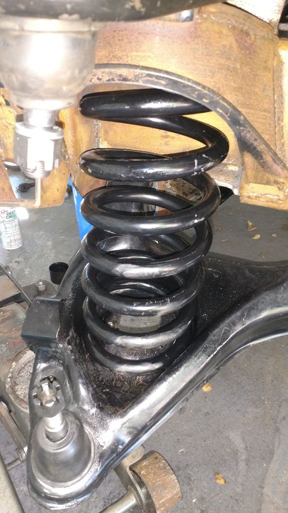 Hot Rods Coil Spring Install The H.A.M.B.