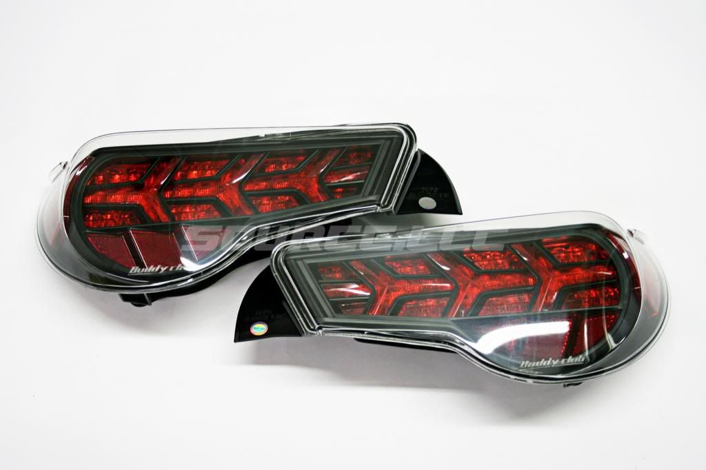 TOM'S / Buddy Club LED Tail Lamps For FT86/FRS/BRZ Toyota GR86, 86