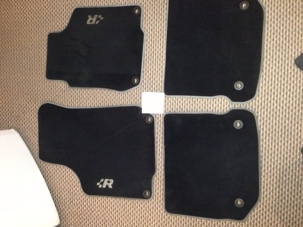 Like new Mk4 R32 floor mats For Sale R32OC VW Golf R32, Golf R