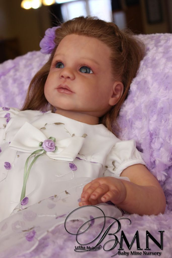 BabyMine NurseryLetha Reborn Babydoll girl Toddler Gabriella Regina