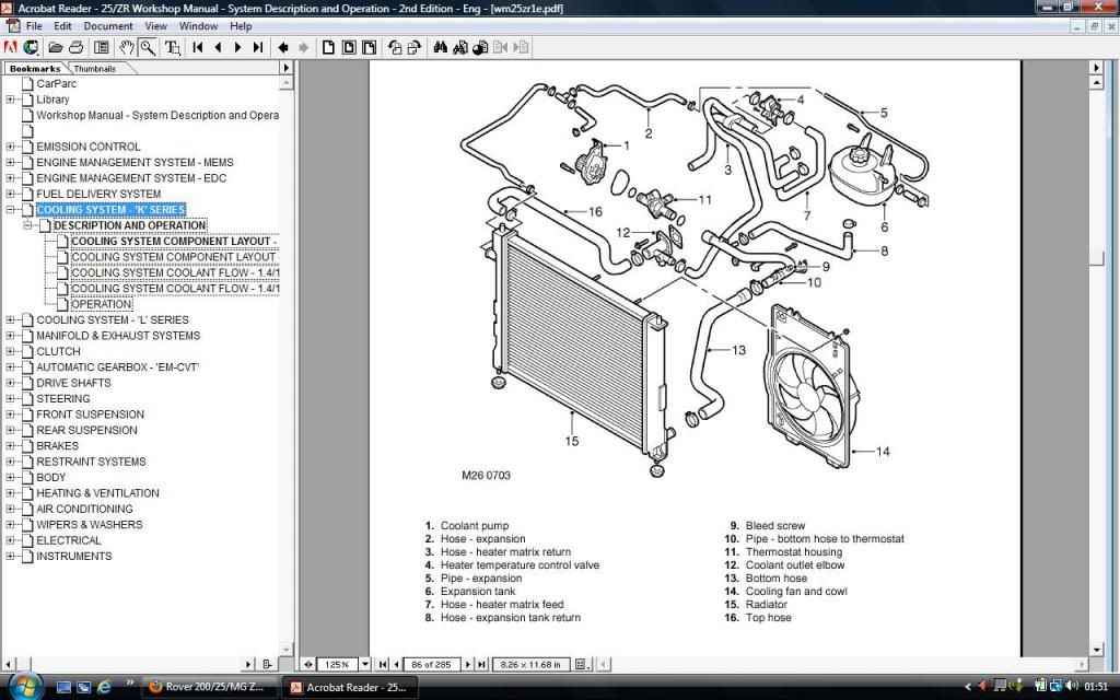 Thermostat location help needed - MG-Rover.org Forums