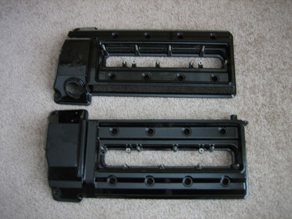 M62 valve covers (gloss black powdercoated) FOR SALE! BimmerFest BMW