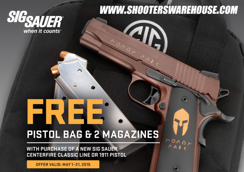 Sig Sauer FREE Bag Magazines Calguns