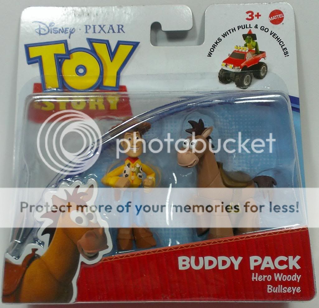 Toy Story Buddy Pack Choose from Stretch Mean Lotso or Hero Woody Bullseye