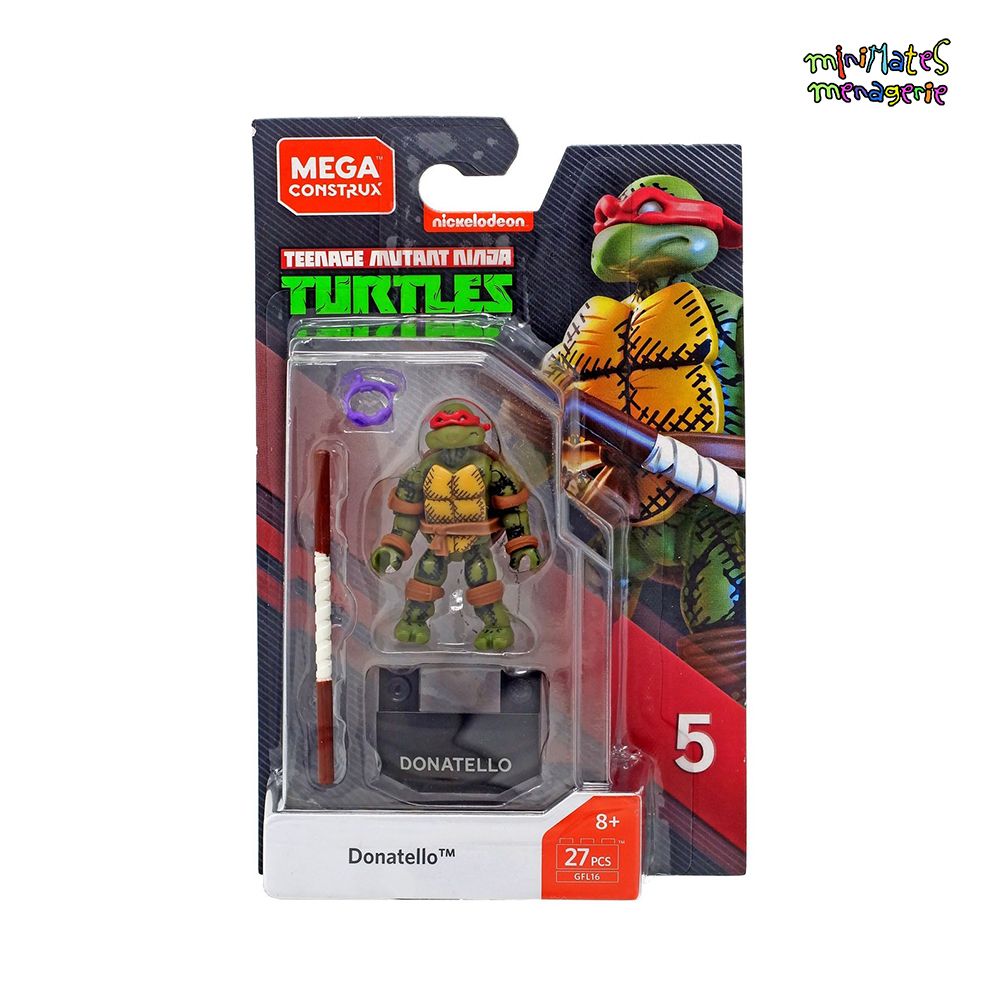 Mega Construx Heroes DONATELLO TMNT Teenage Mutant Ninja Turtles Series 5