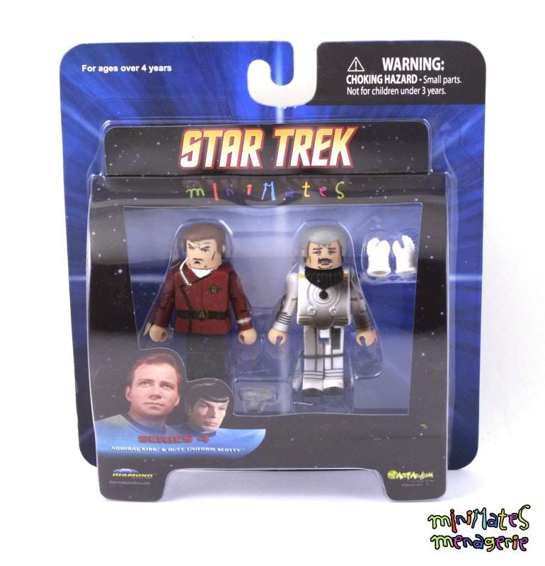 Star Trek Minimates Series 4 Duty Uniform Scotty