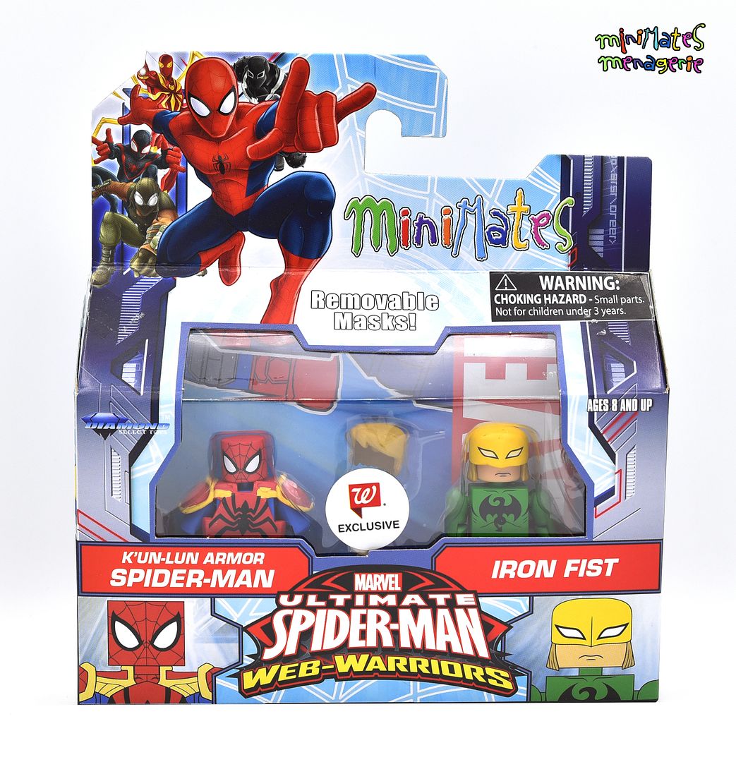 Marvel Minimates AFX Exclusive Web Armor Spider-Man Sealed Promo