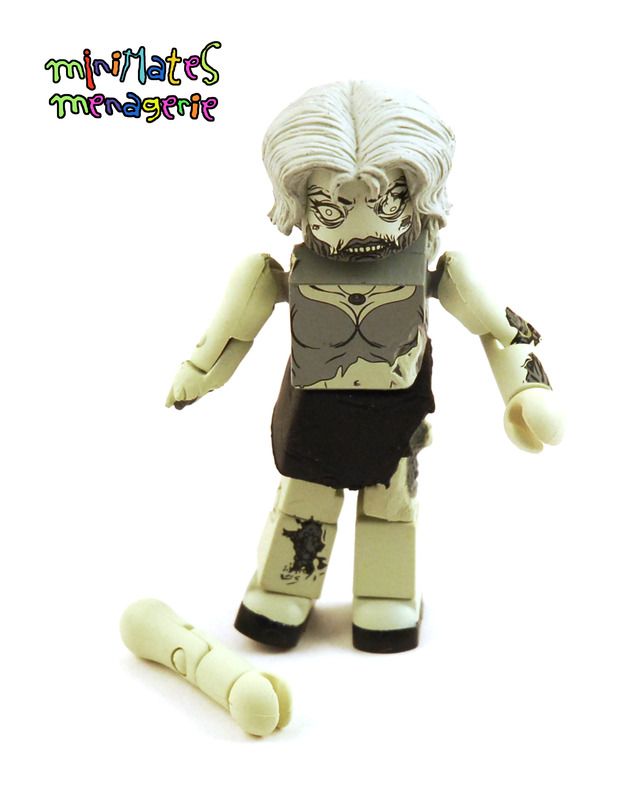 The Walking Dead Minimates Winter Coat Dale /& Female Zombie Halloween 101063