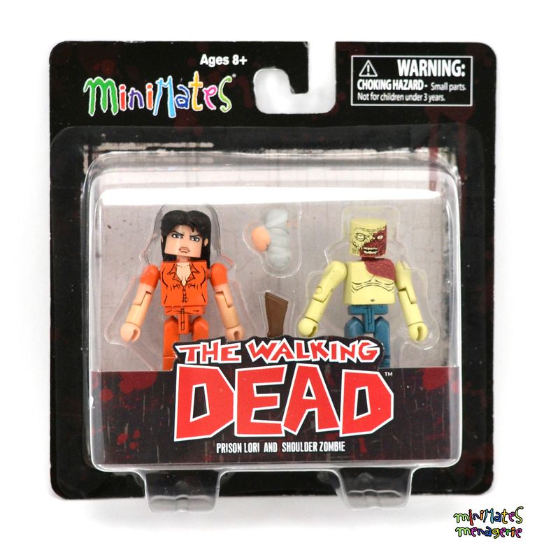 Walking Dead Minimates Series 4 Shoulder Zombie